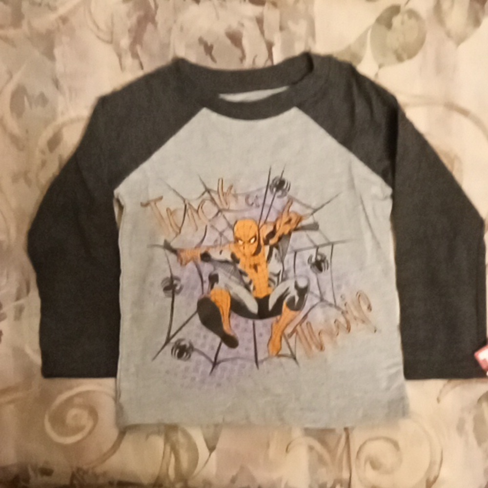 Marvel Spiderman Halloween Long Sleeve Shirt
